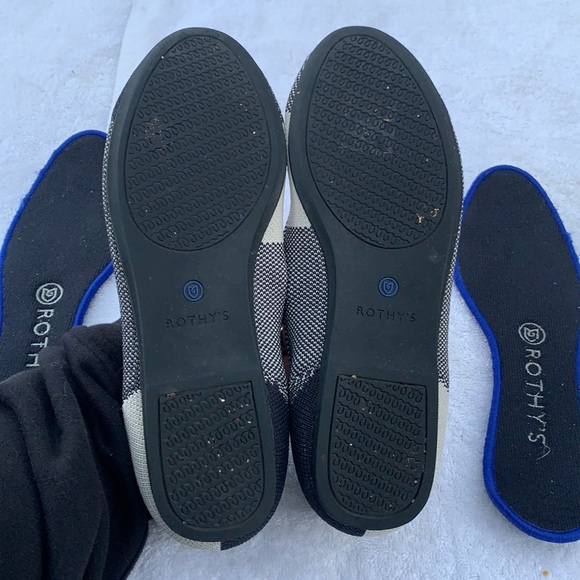 Rothy’s Captoe Round Flats sz 7 - Picture 14 of 16